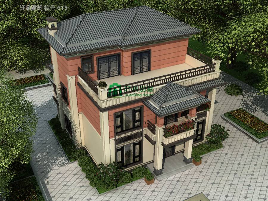 新中式三层自建别墅设计施工图07.jpg 新中式三层自建别墅设计施工图07.jpg