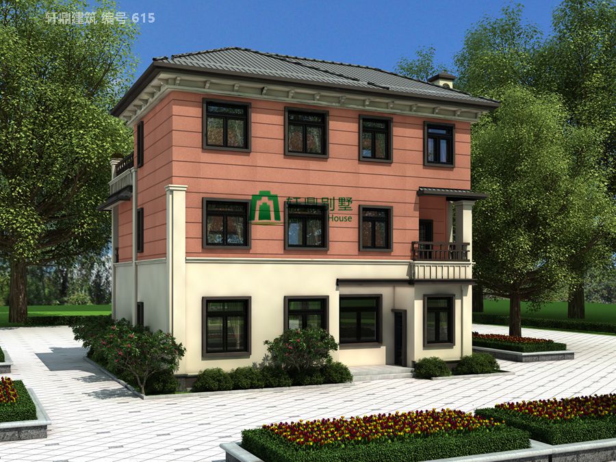 新中式三层自建别墅设计施工图03.jpg 新中式三层自建别墅设计施工图03.jpg