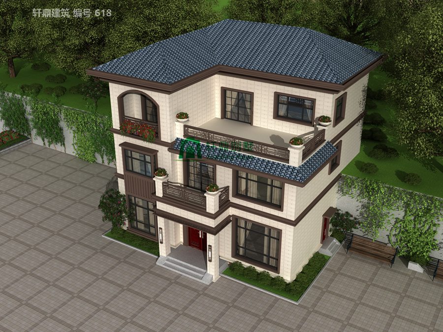 新中式三层自建别墅设计图z3.jpg 新中式三层自建别墅设计图z3.jpg