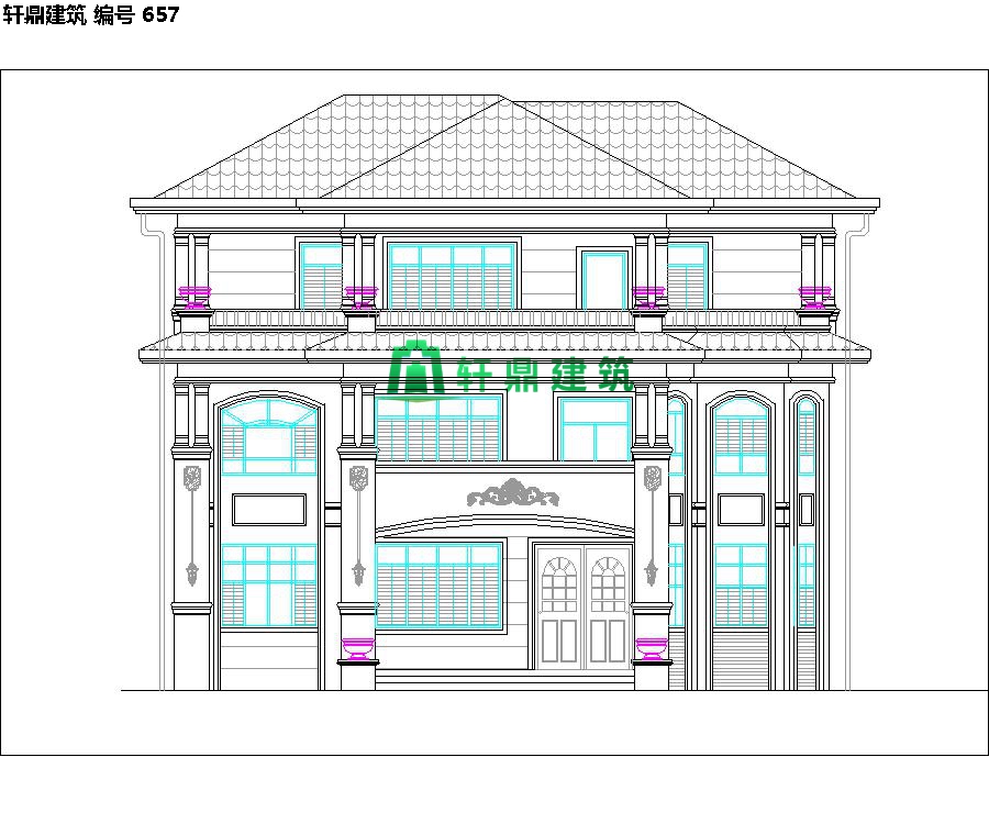 精品欧式三层自建别墅设计施工全套图纸06.jpg 精品欧式三层自建别墅设计施工全套图纸06.jpg