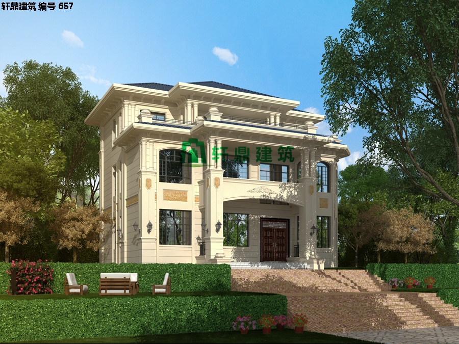 精品三层欧式别墅设计图1.jpg 精品三层欧式别墅设计图1.jpg