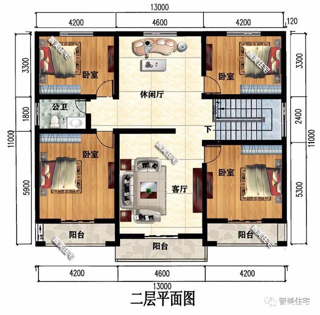 简单的两层别墅 简单的两层别墅