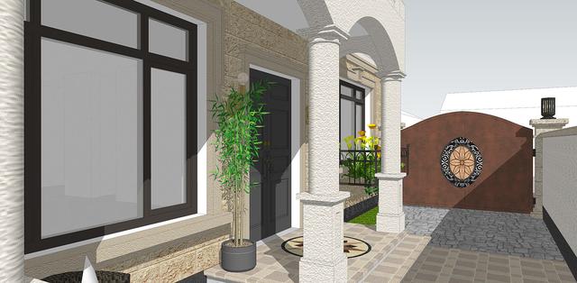 欧式别墅二层建筑设计 欧式别墅二层建筑设计