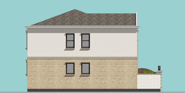 欧式别墅二层建筑设计 欧式别墅二层建筑设计