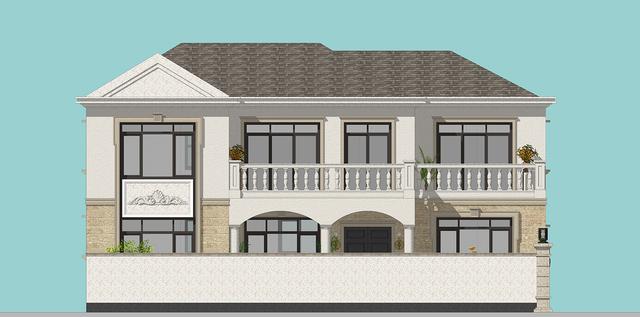 欧式别墅二层建筑设计 欧式别墅二层建筑设计