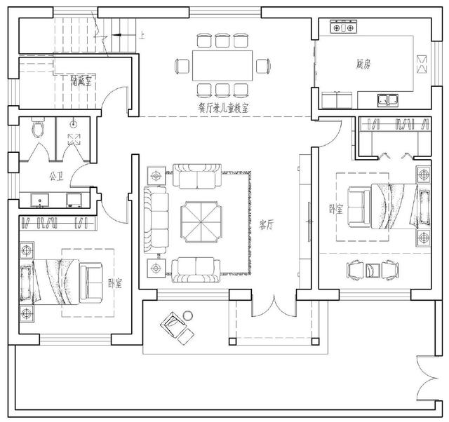 欧式别墅二层建筑设计 欧式别墅二层建筑设计