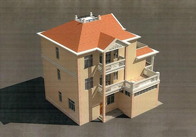 农村复式三层建筑设计图纸 农村复式三层建筑设计图纸