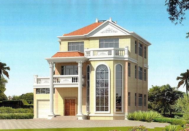 农村复式三层建筑设计图纸 农村复式三层建筑设计图纸