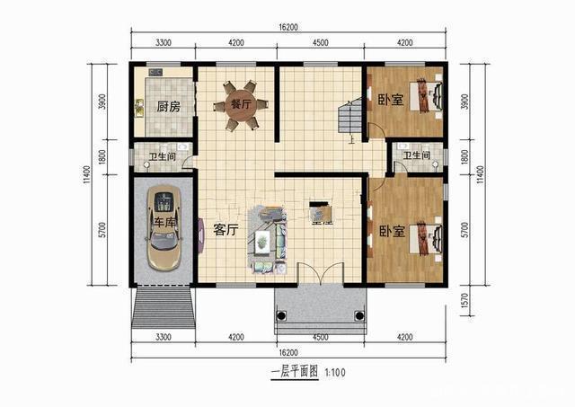 简单的两层新农村自建住宅 简单的两层新农村自建住宅