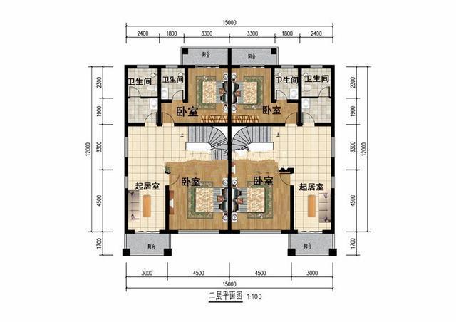 简单的两层新农村自建住宅 简单的两层新农村自建住宅