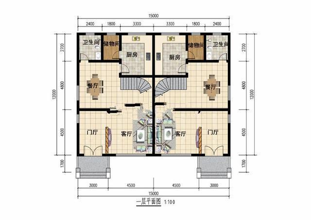 简单的两层新农村自建住宅 简单的两层新农村自建住宅