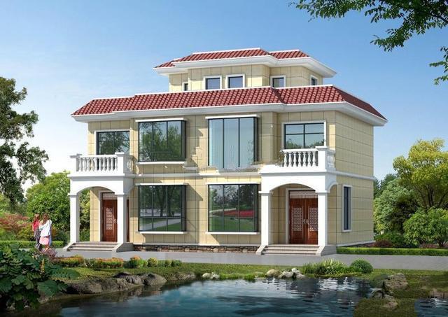 三层的农村独栋别墅布局 三层的农村独栋别墅布局