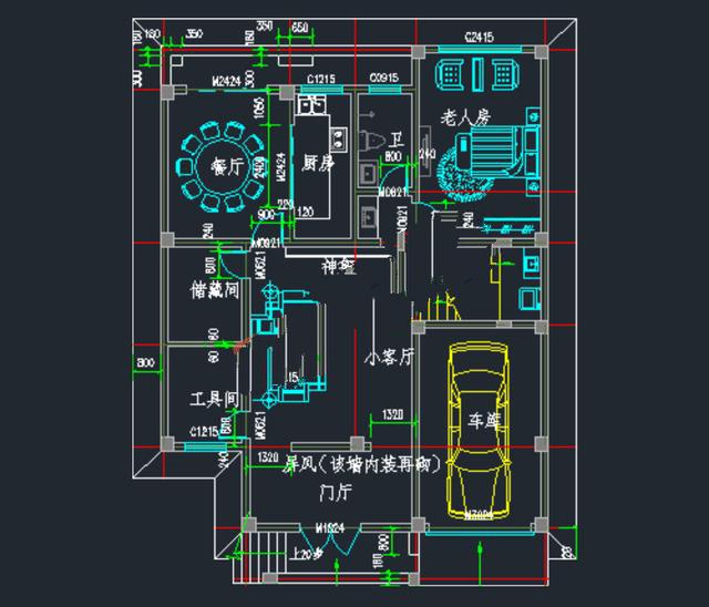 两层带半露台的别墅设计图 两层带半露台的别墅设计图