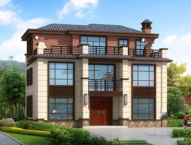 三层的中式别墅 三层的中式别墅