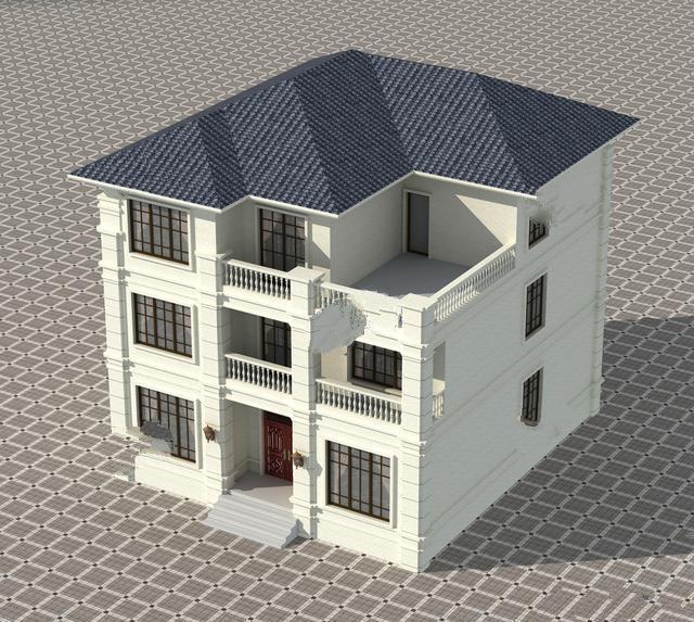 简约的北欧风格三层别墅 简约的北欧风格三层别墅