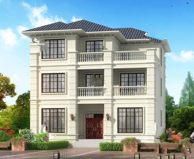 简约的北欧风格三层别墅 简约的北欧风格三层别墅