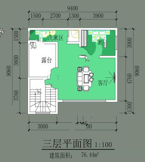三层小户型乡村住宅 三层小户型乡村住宅