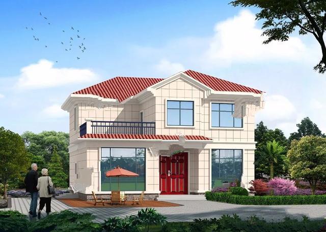 带露台的两层乡村别墅 带露台的两层乡村别墅