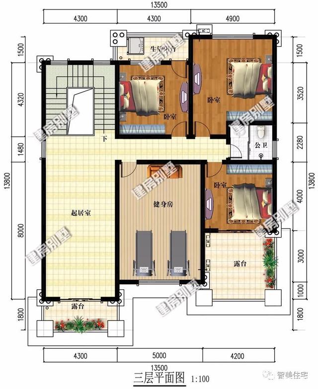 客厅挑空计的农村别墅 客厅挑空计的农村别墅