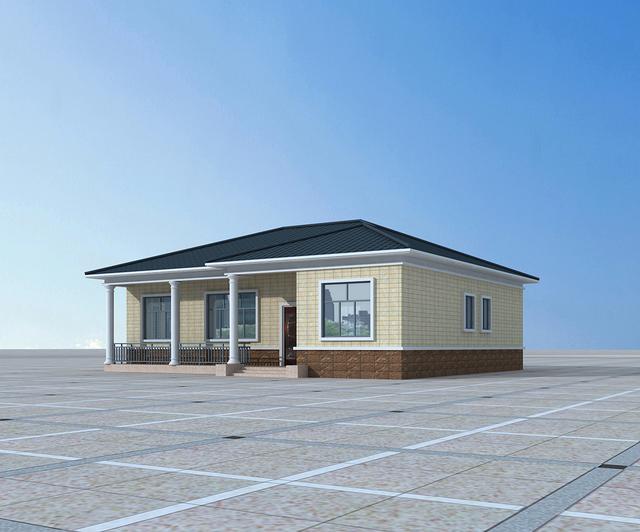 一层自建的别墅 一层自建的别墅