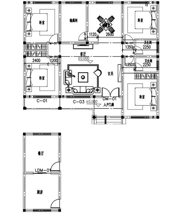 一层自建的别墅 一层自建的别墅