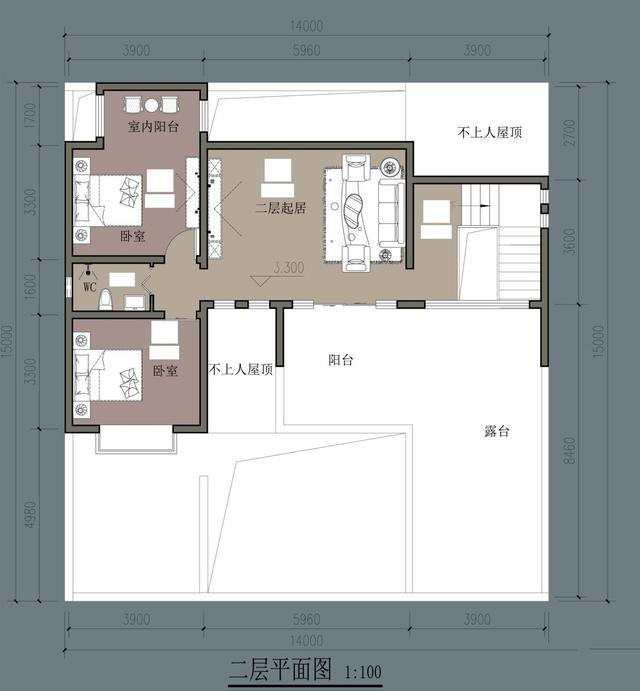 农村自建两层平顶庭院 农村自建两层平顶庭院