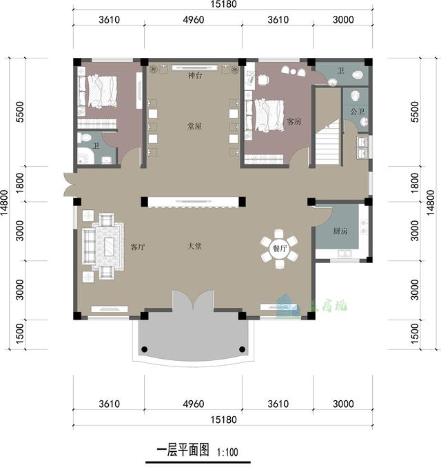 三层半豪华欧式风格别墅设计 三层半豪华欧式风格别墅设计