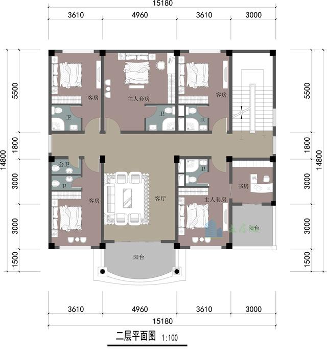 三层半豪华欧式风格别墅设计 三层半豪华欧式风格别墅设计