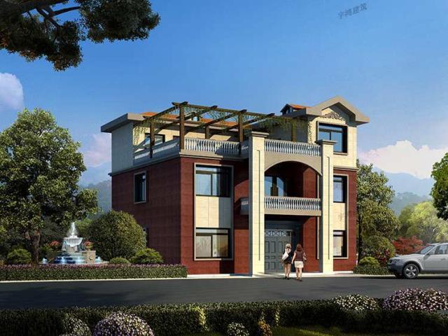 三层别墅的设计图 三层别墅的设计图