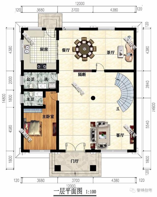 新中式乡村别墅的设计 新中式乡村别墅的设计