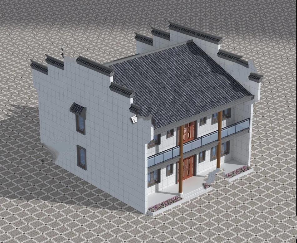 农村自建中式别墅 农村自建中式别墅