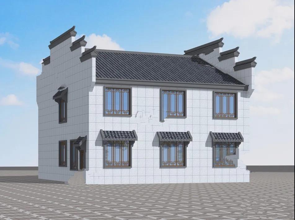 农村自建中式别墅 农村自建中式别墅