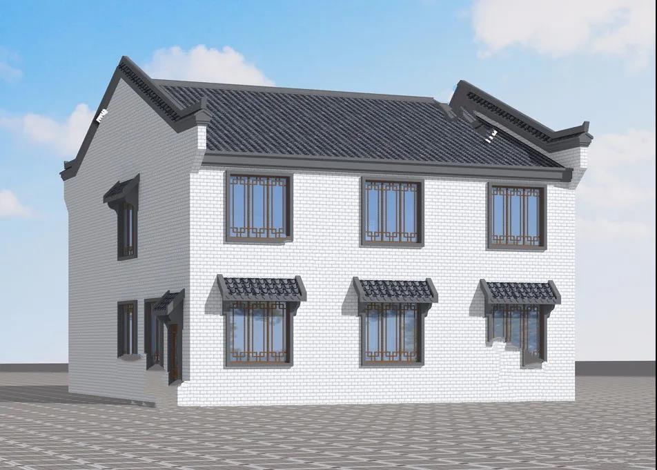 农村自建中式别墅 农村自建中式别墅