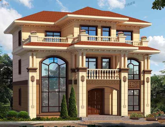 豪华三层别墅的设计图纸 豪华三层别墅的设计图纸