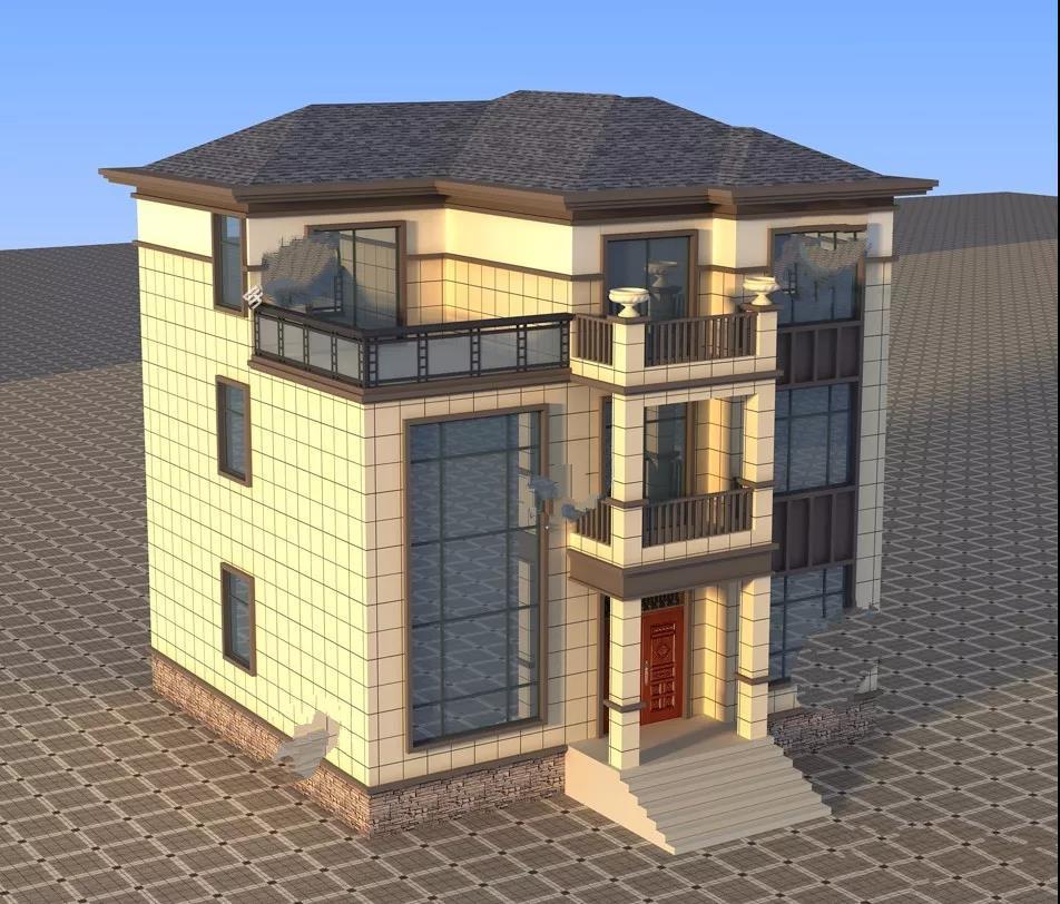 新中式乡村别墅 新中式乡村别墅