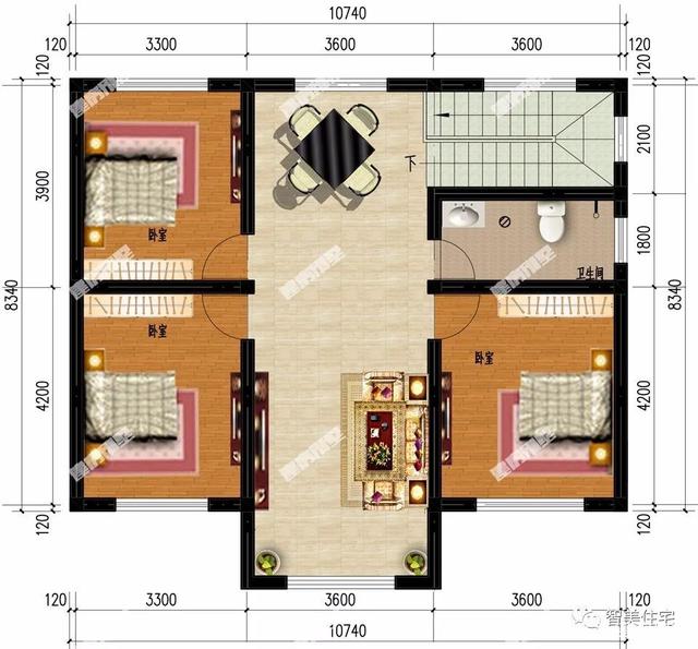两层的别墅设计 两层的别墅设计