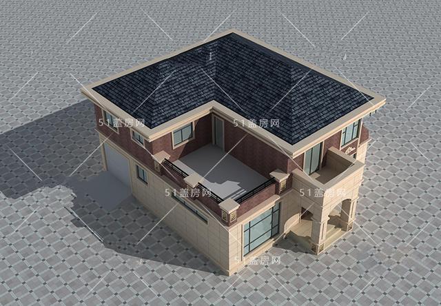 新中式两层别墅 新中式两层别墅