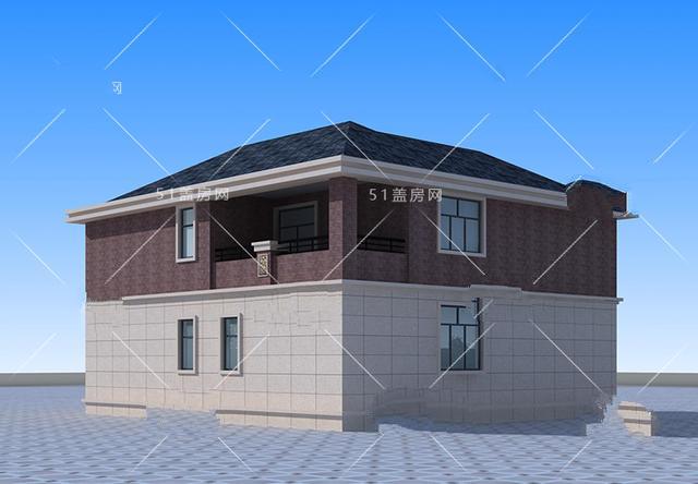 新中式两层别墅 新中式两层别墅