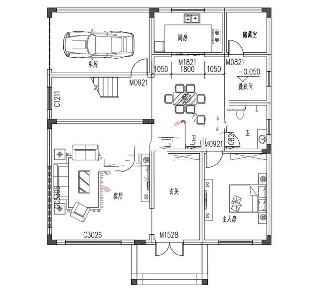 新中式两层别墅 新中式两层别墅