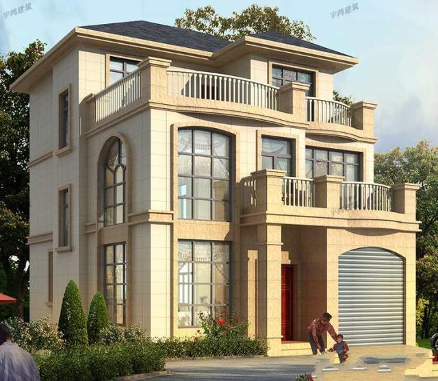 三层的豪华自建住宅设计 三层的豪华自建住宅设计