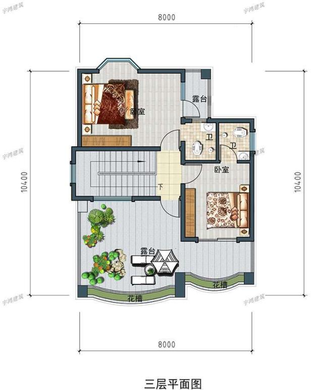 三层的豪华自建住宅设计 三层的豪华自建住宅设计
