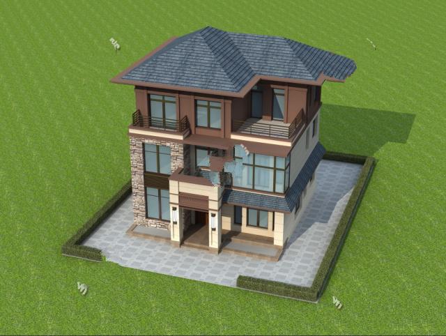 农村三层别墅 农村三层别墅