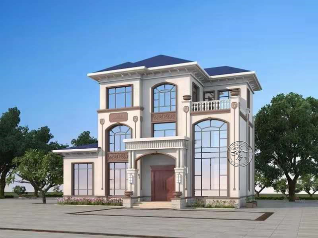 三层简单欧式别墅 三层简单欧式别墅