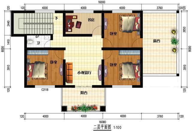 农村别墅平屋顶设计 农村别墅平屋顶设计