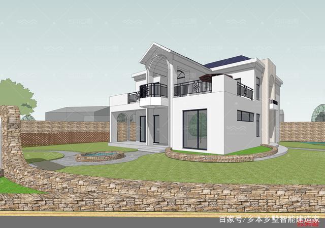 现代的简欧别墅 现代的简欧别墅