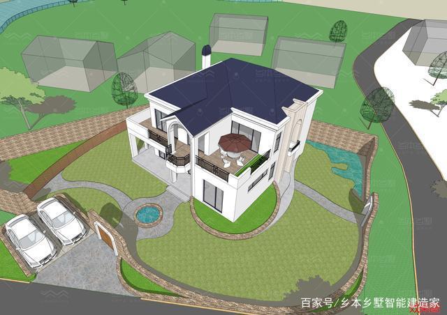 现代的简欧别墅 现代的简欧别墅