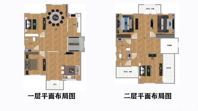 农村两层自建房屋 农村两层自建房屋