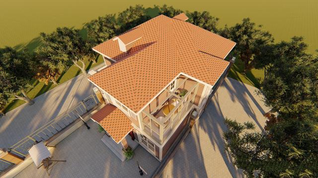 农村两层自建房屋 农村两层自建房屋