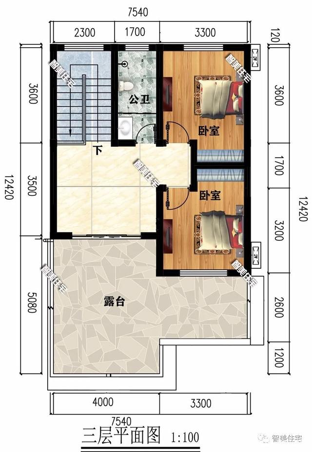 平顶乡村别墅设计 平顶乡村别墅设计