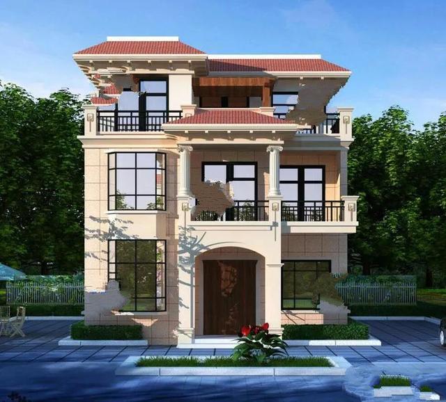 平顶乡村别墅设计 平顶乡村别墅设计